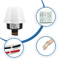 Interruptor Fotoeléctrico Electrónico CNRIYA ASB-2310GL 105-305V 10A IP54 Impermeable, Material PMMA/PC/PP, Retardo de 5S/10S, Interruptor Automático Inductivo