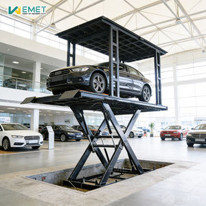 Plateforme élévatrice hydraulique à ciseaux pour <span class=keywords><strong>garage</strong></span> souterrain à deux niveaux, élévateur de stationnement pour <span class=keywords><strong>voitures</strong></span> - Product Image 5
