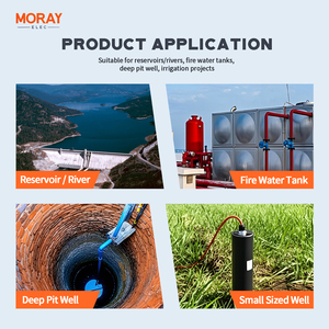 Moray me402w 0 ~ 200m 4-20mA thép không gỉ 316L Độ chính xác cao siêu mịn cấp Transmitter mực nước cảm biến - Product Image 4