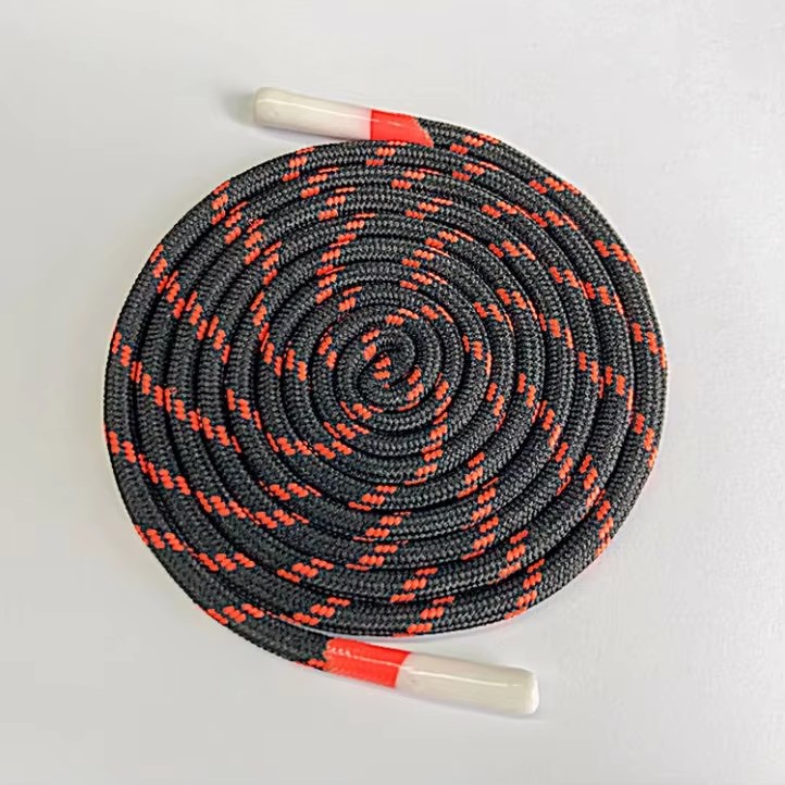 Custom Wholesale Free Sample Eco-Friendly Premium Colored Knitted Shoelace