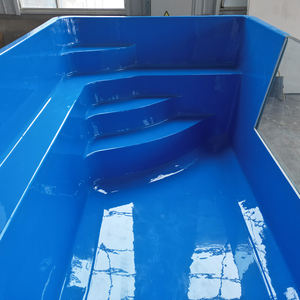 สระว่ายน้ำไฟเบอร์กลาสขนาดใหญ่แบบตั้งพื้น สำหรับบ้าน สวนหลังบ้าน และโรงแรม พร้อมอุปกรณ์เสริม - Product Image 3