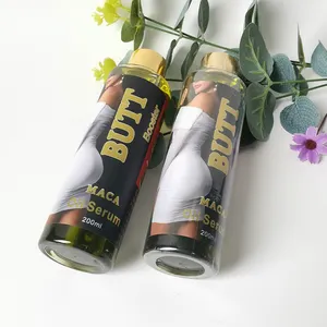 OEM/ODM Herbal Remedy Maca Essential Oil Sexy Buttocks Lift Hip Up Maca Root Oil Serum Firming Butt Massage Oil For Women