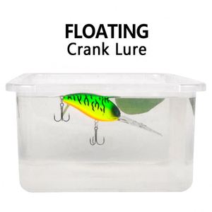 Leurre de pêche flottant ABS 11cm 18g pour brochet et black-bass, leurre crankbait efficace pour rivières et ruisseaux - Product Image 6