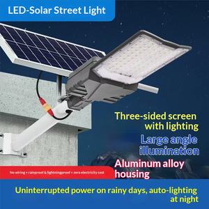 Lámpara Solar de Calle Tipo Split, Nueva, Directo de Fábrica, Súper Brillante, con Control Inteligente de Luz, Impermeable para Exteriores, LED, para Proyectos de Iluminación Vial - Product Image 4
