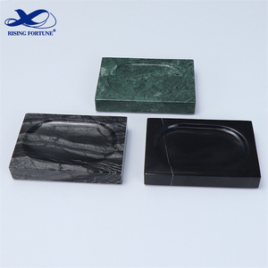 Jabonera artesanal para baño, jabonera de piedra Natural, Barra de <span class=keywords><strong>ducha</strong></span> de piedra de mármol de lujo, jabonera individual para Hotel - Product Image 4