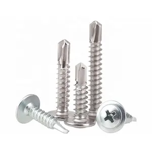 Truss stainless steel head self drilling wafer tek screws drilling screw