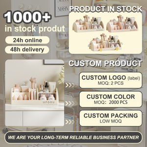 UFORU Organisateurs De Maquillage Batom Organizador <span class=keywords><strong>Make</strong></span> <span class=keywords><strong>up</strong></span> Armazenamento Organizador Maquiagem Cosméticos Plásticos Organizador - Product Image 2