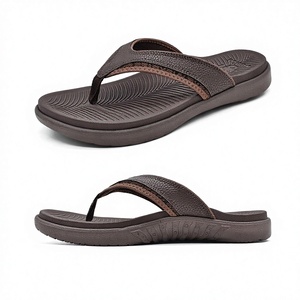 KuaiLu Infradito Sportive da Uomo, Comode con Supporto Ortopedico <span class=keywords><strong>per</strong></span> Arco Plantare, <span class=keywords><strong>per</strong></span> Fascite Plantare, da Esterno, Estive, da Spiaggia, Taglie 7-15 - Product Image 3