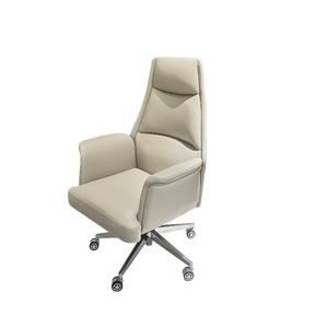 <span class=keywords><strong>Bureau</strong></span> de direction de luxe léger, moderne, en cuir, modulaire, haut de gamme, de conception présidentielle - Product Image 6