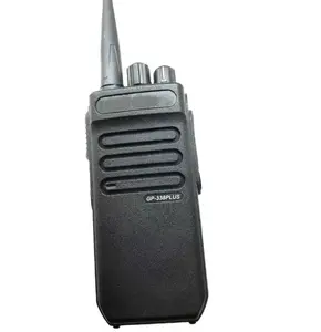 GP338 artı el radyosu kablosuz interkom Walkie Talkie uzun menzilli 30km taşınabilir iki yönlü radyo UHF VHF