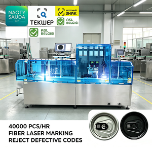 Machine de marquage laser à fibre haute vitesse avec système de codage à ouverture facile pour l'emballage alimentaire, conformité mondiale GS1 - Product Image 5