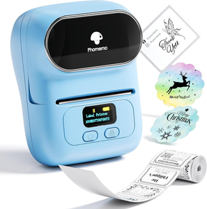 Impresora de etiquetas adhesivas sin tinta Phomemo <span class=keywords><strong>M110</strong></span> con papel de etiquetas Impresora de etiquetas de código de barras Mini fabricante de etiquetas portátil para código de barras/etiquetas/pegatinas - Product Image 4