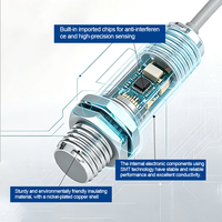 M8/M12/18/M30 Tiga Kawat PNP/NPN Tanpa Sensor Induktif Saklar Kedekatan dengan Jarak Penginderaan 2MM-4MM DC10-36V Saklar Logam
