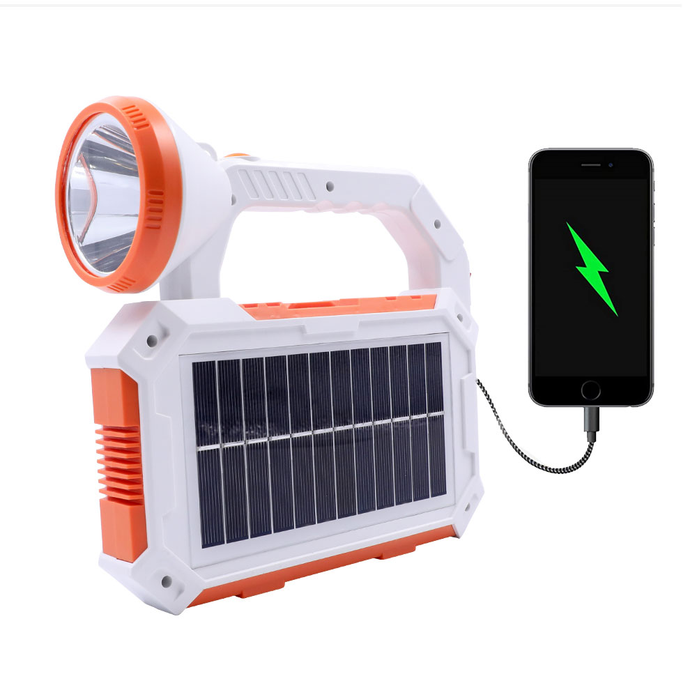 Portable 360 Solar Rechargeable Camping Light Portable Outdoor Lighting Waterproof Emergency Light LED Flashlight lamp