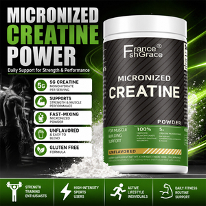 Wholesale <b>Creatine</b> Monohydrate Supplement Manufacturer Micronized Unflavored for Workout Support <b>Creatine</b> Monohydrate Powder - Product Image 2
