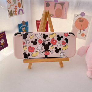 Cho chuyển đổi NS OLED Bìa phim hoạt hình dễ thương <span class=keywords><strong>Mickey</strong></span> chuyển đổi trường hợp trẻ em Trò chơi giao diện điều khiển phụ kiện chống rơi chuyển đổi bảo vệ trường hợp - Product Image 5