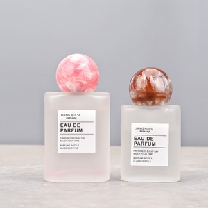 ขวดทรงสี่เหลี่ยมผืนผ้าแบบฝ้า ขนาด 30 มล. 50 มล. ฝาปิดทรงกลมลายหินอ่อนสองสี ทนทาน เติมได้ พิมพ์โลโก้ได้ตามต้องการ - Product Image 6