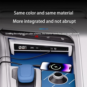 2021-2025 Car Modification Upgrade Car <b>Charger</b> Wired Fast Charging Docking Station Suitable for ZEEKR 001 - Product Image 4