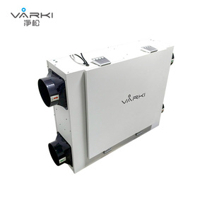 Ventilateur <span class=keywords><strong>de</strong></span> récupération d'énergie MVHR 500CMH monté au plafond, système d'air frais bidirectionnel avec filtre HEPA - Product Image 5
