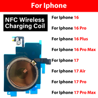 Puce de recharge sans fil NFC en gros pour iPhone 16 17 Air Pro Max, bobine de recharge sans fil NFC, pièces de rechange pour téléphone portable