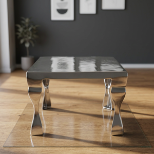 Tabouret bas en aluminium - Product Image 2