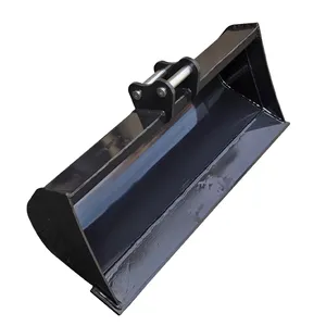 Durable Toothless <strong>Bucket</strong> For 1-2ton Mini <strong>Excavators</strong> Digger / <strong>Excavator</strong> Grading <strong>Bucket</strong> For All Model - Product Image 1