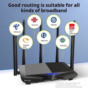 Nuevo Router X607 Ac7 Ac1200 Wifi de Doble Banda, Extensor de Red Inalámbrico con 5 Antenas de Alta Ganancia - Product Image 4