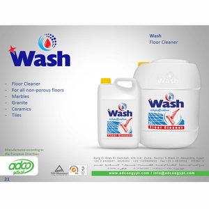 Wash Industrial Floor Cleaner - 5 kg & 20 kg - Product Image 1