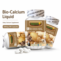 Capsules liquides de calcium bio à marque privée avec vitamine D – Complément quotidien pour le soutien osseux – Fournisseur d'usine en gros OEM ODM