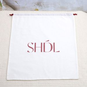 New Product Large Cotton Dust <b>Pouch</b> for Shoe Handbag Packaging <b>Drawstring</b> Gift Bag - Product Image 4