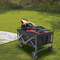 Mobilier d'extérieur pliable portable en acier robuste pour la plage, le camping et le jardin.