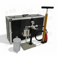 Prensa de filtro de presión media estándar API ZNS-2A/ZNS-2, probador de pérdida de agua en lodo, vaso para fluido de perforación de acero inoxidable/aluminio