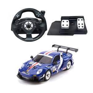 Auto <span class=keywords><strong>RC</strong></span> 4WD per Adulti con Drifting in Scala 1:28 con Telecamera FPV 1080P, Cavo USB e Controller Simulatore con Volante e Pedali - Product Image 2