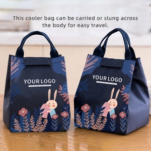 Sacs isothermes personnalisés imprimés et imperméables pour la livraison de repas, pour adultes, femmes, écoliers - Product Image 4