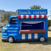 GMY Inflatables Blue Outdoor Snack Corner Tente gonflable Juegos Inflables Tente de fête gonflable pour événements de carnaval