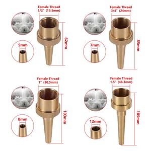 1/2 "3/4" 1 "1.5" buse de fontaine à <span class=keywords><strong>Jet</strong></span> droit pour <span class=keywords><strong>jardin</strong></span> parc hôtel paysage fontaine buse <span class=keywords><strong>Jet</strong></span> <span class=keywords><strong>d</strong></span>'<span class=keywords><strong>eau</strong></span> - Product Image 2