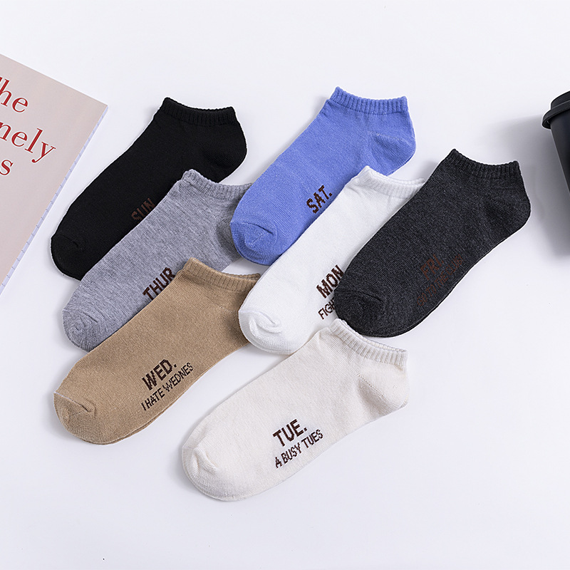 Chaussettes courtes en semaine