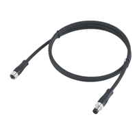 Câble de Faisceau de Câblage Circulaire Personnalisé Étanche Industriel IP67 IP68 3, 4 ou 8 Broches M12 M8 Mâle Femelle pour Capteur