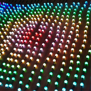 Giáng sinh RGB DMX <span class=keywords><strong>SPI</strong></span> 3D bóng điểm <span class=keywords><strong>pixel</strong></span> <span class=keywords><strong>LED</strong></span> ánh sáng với bộ điều khiển cho xây dựng mái nhà - Product Image 3