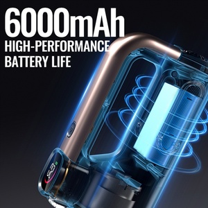 <span class=keywords><strong>Aspirateur</strong></span> <span class=keywords><strong>sans</strong></span> fil haute puissance 17000Pa, batterie de 6000mAh, <span class=keywords><strong>aspirateur</strong></span> portatif pour la maison, la voiture, le nettoyage des poils <span class=keywords><strong>d</strong></span>'animaux - Product Image 2