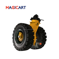 Roues pivotantes robustes pour conteneurs maritimes, capacité de 6000 kg à 20000 kg, pour conteneurs maritimes de 40 pieds