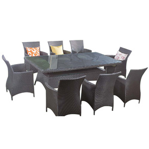 Chaise canne en osier et en rotin PE de style moderne, fauteuil surdimensionné blanche, accoudoir d'extérieur, chaise de jardin pour loisirs, offre spéciale - Product Image 5