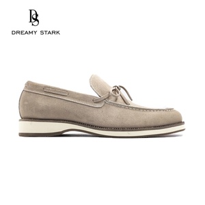Nouvelles Chaussures Habillées Décontractées en Velours et Cuir de Vachette Respirantes pour Hommes Dreamy Stark Loafer's - Product Image 2