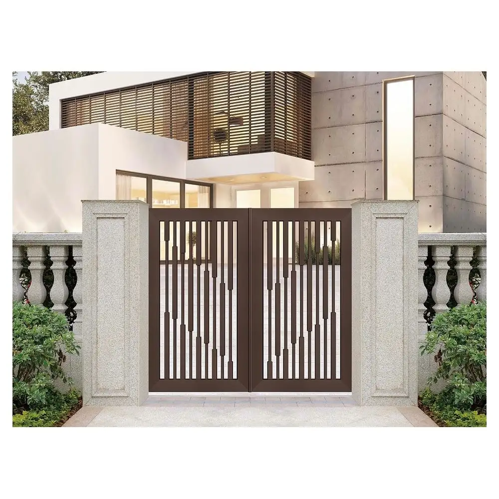 Prima Doors Outdoor Garten Schmiedeeisen Zier Eisen Grills Gusseisen Metall Ornamente Türen