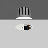 Lifong - Foco LED Empotrable COB Cuadrado Moderno Sin Marco, 10W, Regulable, para Techo, Pared, Interior, Aluminio, 90 CRI, IP20