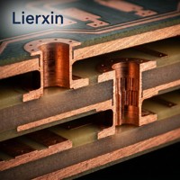 Módulo SoM Personalizado Lierxin LEX-EDGEAI-SOM con PCB de Controlador de Computación de Borde por IA, HDI Multicapa, con Conexión a Media Perforación (Half Hole) y Montaje Oculto