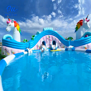 <span class=keywords><strong>Parc</strong></span> <span class=keywords><strong>aquatique</strong></span> gonflable géant mobile pour l'extérieur, avec toboggan <span class=keywords><strong>aquatique</strong></span> licorne, piscine combinée et château <span class=keywords><strong>aquatique</strong></span> - Product Image 5