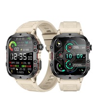 Montre connectée de sport QX11 pour l'extérieur, tracker d'activité physique, résistante à l'eau, en acier inoxydable, moniteur de fréquence cardiaque, mesure de la pression artérielle