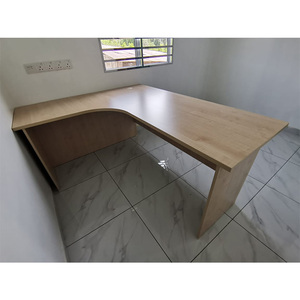 Lớn L Hình Dạng Văn Phòng Bảng Hiện Đại Bằng Gỗ Bàn Làm Việc Cho Phòng Nghiên Cứu Kinh Doanh Hoặc Nhà Văn Phòng - Product Image 6