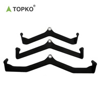 TOPKO Équipement de musculation Gym Accessoires de fitness Barre de traction Lat Ensemble Durable Multifonctionnel Poignée de traction Poignées